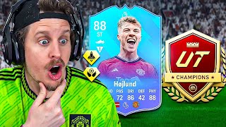 I Took This 88 POTM Hojlund Into FUT Champs And [upl. by Salman]