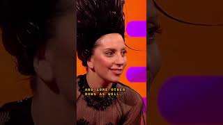 ladygaga gets embarrassed in front of judelaw 😳 grahamnorton thegrahamnortonshow [upl. by Virge]