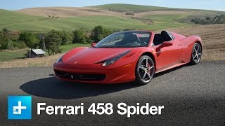 2014 Ferrari 458 Spider video review [upl. by Winfred501]