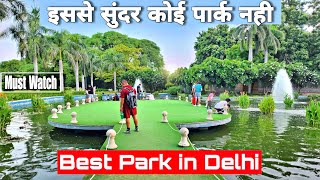 This Is The Best Park In Delhi NCR  Nehru Park Chanakyapuri [upl. by Annocahs83]