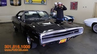 1970 Dodge Charger HEMI RT for sale with test drive driving sounds and walk through video [upl. by Ybloc913]