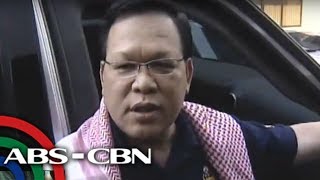 TV Patrol Ampatuan Jr hit with camera [upl. by Sybyl]