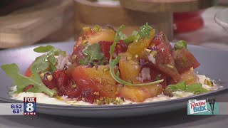 Fox Recipe Box Grilled Watermelon amp Tomato Salad [upl. by Tutankhamen787]