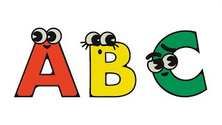 Popping through the ABC alphabet learnthealphabet learntoread abcd abc abcde learningwords [upl. by Erdnad116]