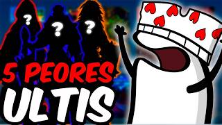 5 PEORES ULTIMATE DE COMBATIENTES  MOBILE ELGENDS [upl. by Bree773]