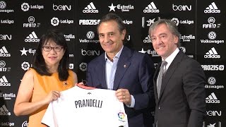 Prandelli ve quotmuy interesantequot el reto del Valencia [upl. by Lomaj]