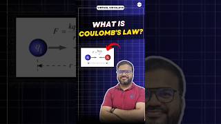 Coulombs Law Explained with Examples physics shorts neet2024 [upl. by Getter]