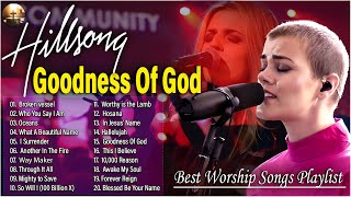 BROKEN VESSELS Amazing Grace  New 2023 Playlist Of The Special Hillsong Worship Songs Collection [upl. by Nahpets]