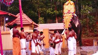 Veera Bhadra kodumkali temple Kizhumury Ramamangalam Kerala utsavam  chendamelam [upl. by Erleena528]