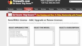 How to Identify and Renew Your SonicWALL License [upl. by Eesac]