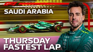 Alonsos Fastest Lap  Thursday  FP2 2024 Saudi Arabian Grand Prix [upl. by Dorothea555]