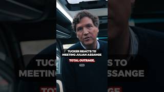 Tucker Reacts to Meeting Julian Assange [upl. by Ignaz]