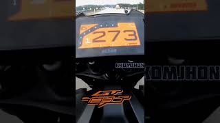 KTM 1290 Super Duke R Top Speed 😱shorts ktm superduke1290r topspeed [upl. by Allimaj]