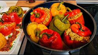 Dolma Recipe دلمه شکم پر باورم نه میشه اینقدر لذیذ باشد 🥰👌 [upl. by Yelwar]