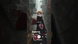 Almighty Push Remix  Full Screen Whatsapp status  Pain  Naruto [upl. by Tini]