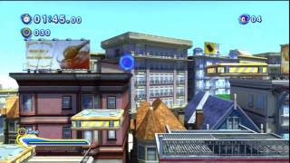 Sonic Generations  City Escape Acte 2 [upl. by Nomolos]