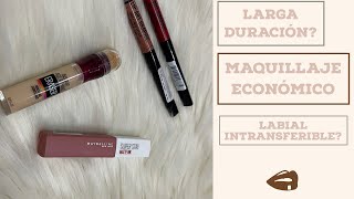 MAQUILLAJE ECONÓMICO  Compras en Farmacity  Primeras impresiones [upl. by Adnamra166]