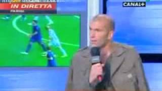 Zidane spiega il motivo della Testata a Materazzi  doppiato in cosentino [upl. by Dowling428]