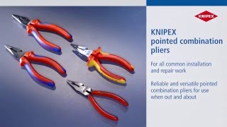 KNIPEX NeedleNose Combination Pliers [upl. by Novyar]