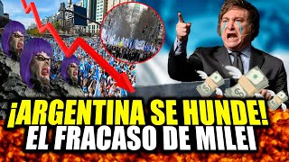 ¡ARGENTINA SE HUNDE  quotFIN DE MILEI 🤡quot peru argentina milei [upl. by Okimat]