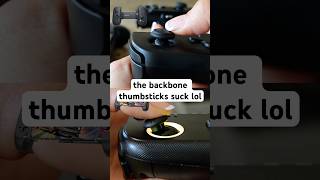 this controller costs half of the backbone and i like it better  backbone backboneone gaming [upl. by Enyawad]