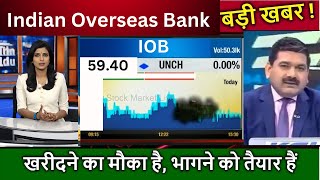 Indian Overseas Bank Share Latest News Indian Overseas Bank Stock Analysis IOB Share Price Target [upl. by Yevre]