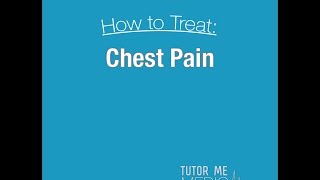 How to treat Chest Pain AHA ACLS Guidelines 2017 [upl. by Ajax373]