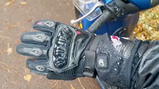 RIDEIRON Heated Gloves Waterproof Test [upl. by Gallenz]