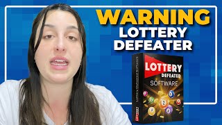 LOTTERY DEFEATER   BIG ALERT   Lottery Defeater Software Reviews  Lottery Defeater Program [upl. by Dalila]