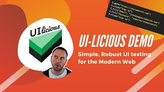 Test user journeys not HTML with UIlicious  Live Stream Product Demo [upl. by Tima854]