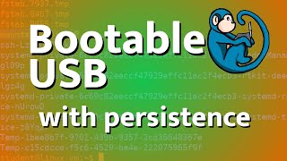 How to create a bootable USB with persistent partition  CAINE distro [upl. by Nohj425]