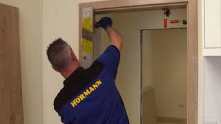 Hormann Timber door Installation 720p v1 9 [upl. by Layla]