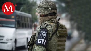 Guardia Nacional detiene a 2 policías estatales por robo a transportista en EdoMex [upl. by Aneetsirk]