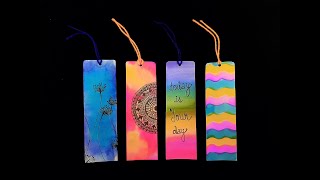 4 Easy DIY Bookmark Ideas  Bookmarks with paper  Craft Tutorial  Vibha Rajpal [upl. by Malloch156]