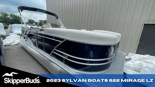 2023 Sylvan 822 Mirage LZ Pontoon Tour SkipperBuds [upl. by Ainevuol630]