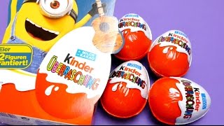 Minions  Kinder Surprise Eggs Special Edition [upl. by Cardie]