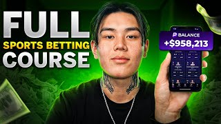 Beginners Guide to Sports Betting in 2024 FREE COURSE [upl. by Orlene]