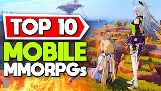 Top 10 Most Popular MMORPG Mobile Games Android  iOS [upl. by Ier984]