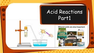 Chemistry  Reactions with metals  Acids bases and salts  Part 1 English [upl. by Norvun]