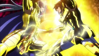 Saint Seiya Saintia Sho AMV  Mayura vs Rigel y Eris Aioria vs Aioros y Saga [upl. by Elatsyrc]