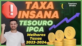 TAXA INSANA TESOURO IPCA 2029 RENOVANDO OPORTUNIDADES  ENTENDA OS MOTIVOS [upl. by Adniralc767]