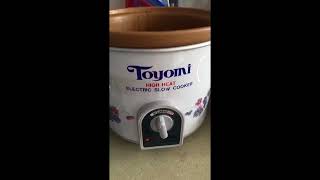 Review TOYOMI Slow Cooker with High Heat Pot 32L  HH 3500A [upl. by Ruon]