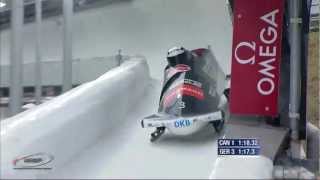 Altenberg 4man bobsleigh highlights [upl. by Erdnoid]