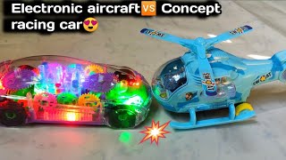 Electric aircrafts series concept car rc rechargble car battary oparated Airbus unboxing review 😲 [upl. by Nangem]