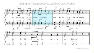 Sjung Om Studentens Lyckliga Dag Piano Solo [upl. by Dupuy766]