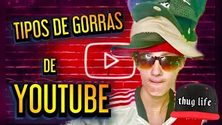 TIPOS de GORRAS para Youtuber video gorras new reels tendencias youtube [upl. by Yeniffit]