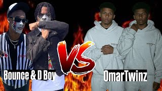 Tommy THE Clown FREESTYLE FRIDAY OmarTwinz VS Bounce amp Dboi MUST WATCH [upl. by Emalee]