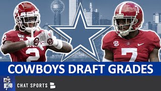 Cowboys Draft Grades All 7 Rounds From 2020 NFL Draft Ft CeeDee Lamb Trevon Diggs amp Bradlee Anae [upl. by Yznyl]