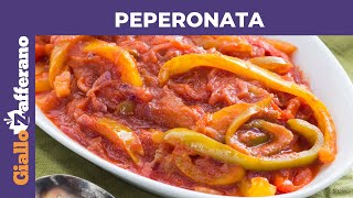 PEPERONATA RICETTA ORIGINALE [upl. by Elnora96]