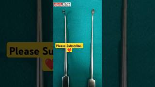 Ethamoid Curette  surgicalinstruments science shortfeed viralvideos [upl. by Assirim]